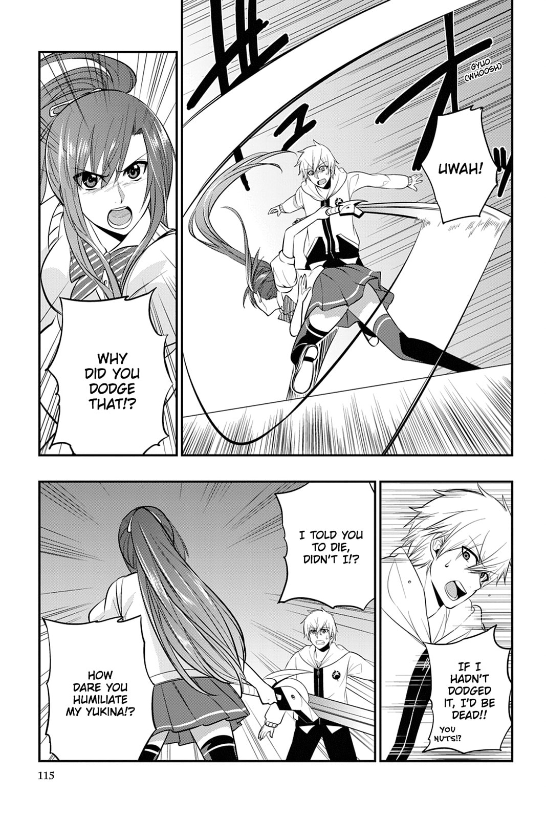 Read Strike the Blood chapter 18 image 6 on Lezhin