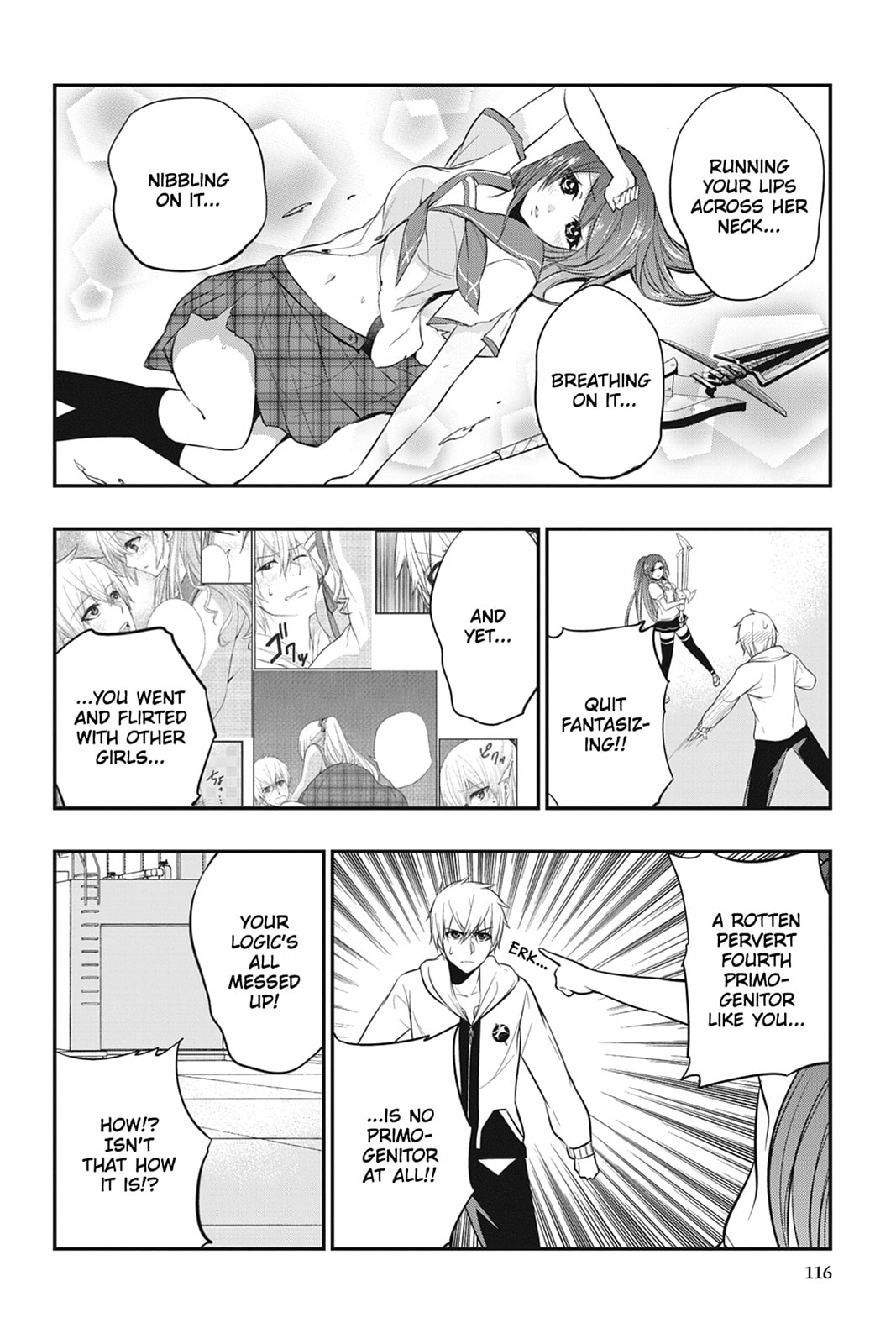 Read Strike the Blood chapter 18 image 7 on Lezhin