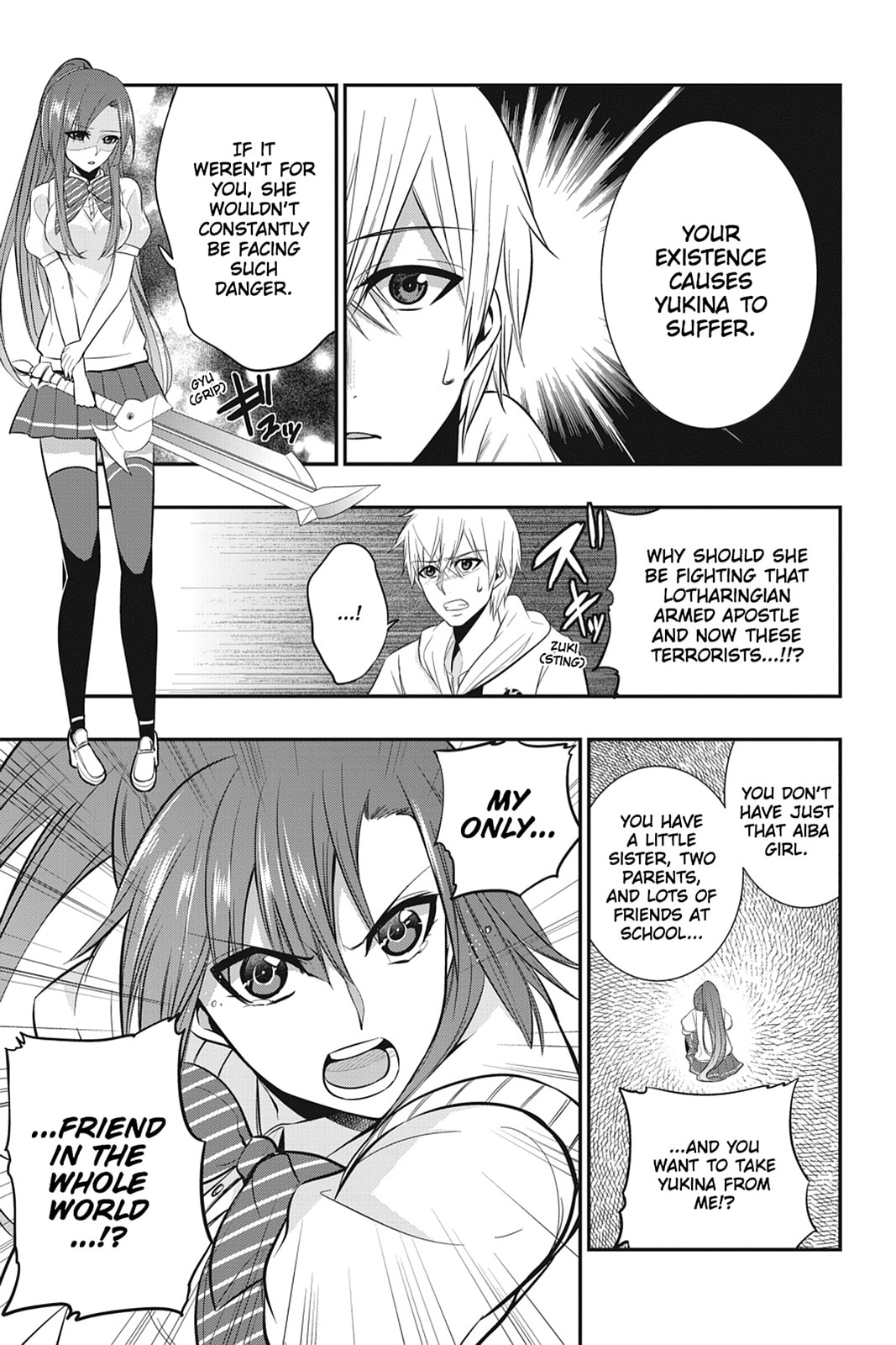 Read Strike the Blood chapter 18 image 8 on Lezhin