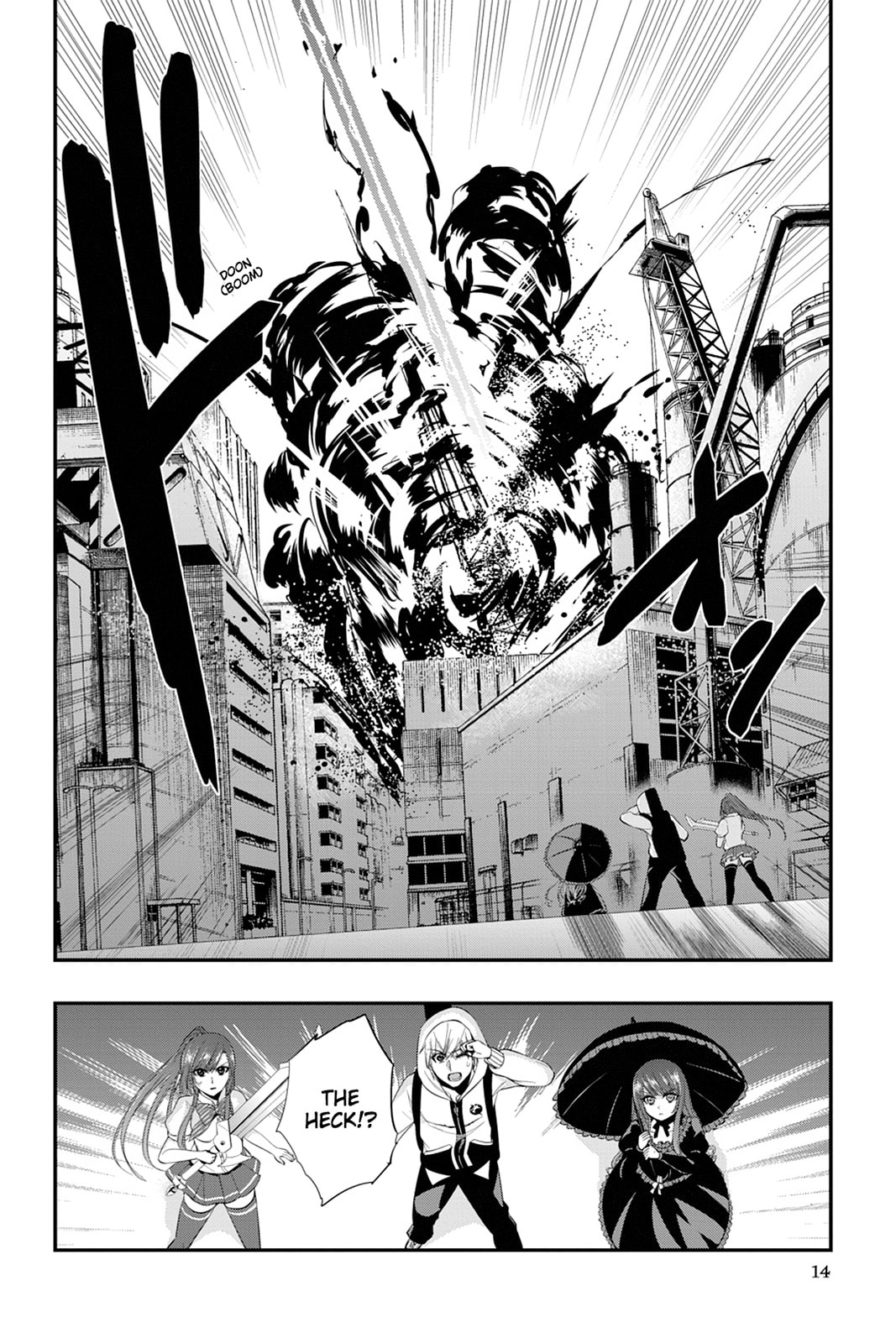 Read Strike the Blood chapter 20 image 11 on Lezhin