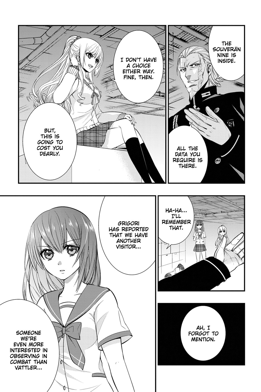 Read Strike the Blood chapter 21 image 8 on Lezhin