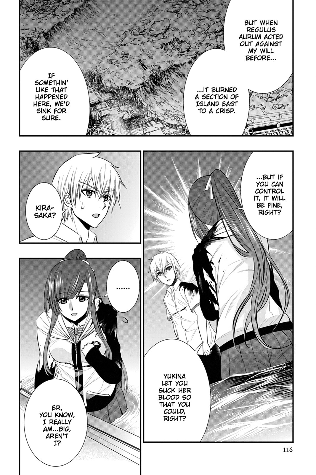 Read Strike the Blood chapter 23 image 23 on Lezhin