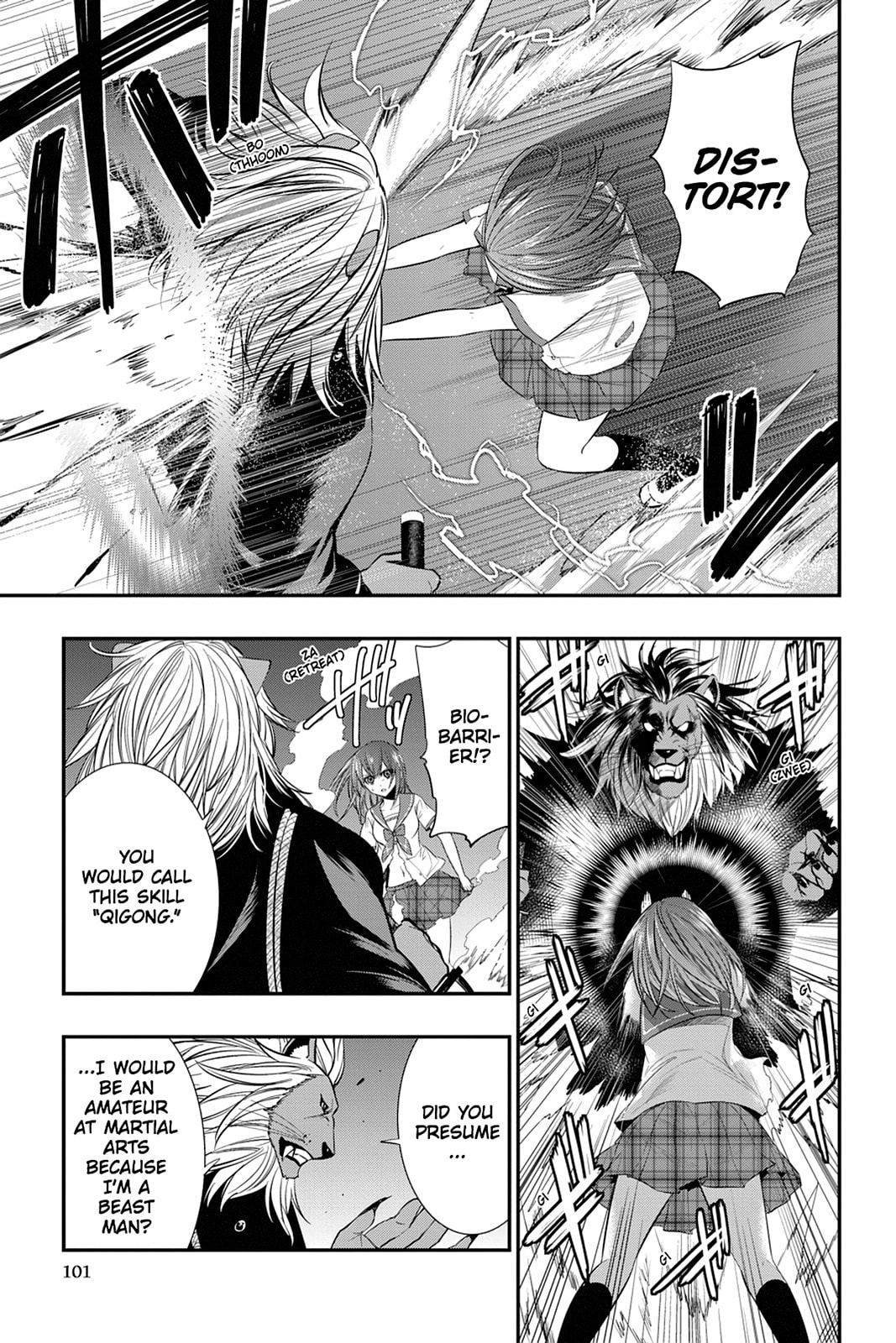 Read Strike the Blood chapter 23 image 8 on Lezhin