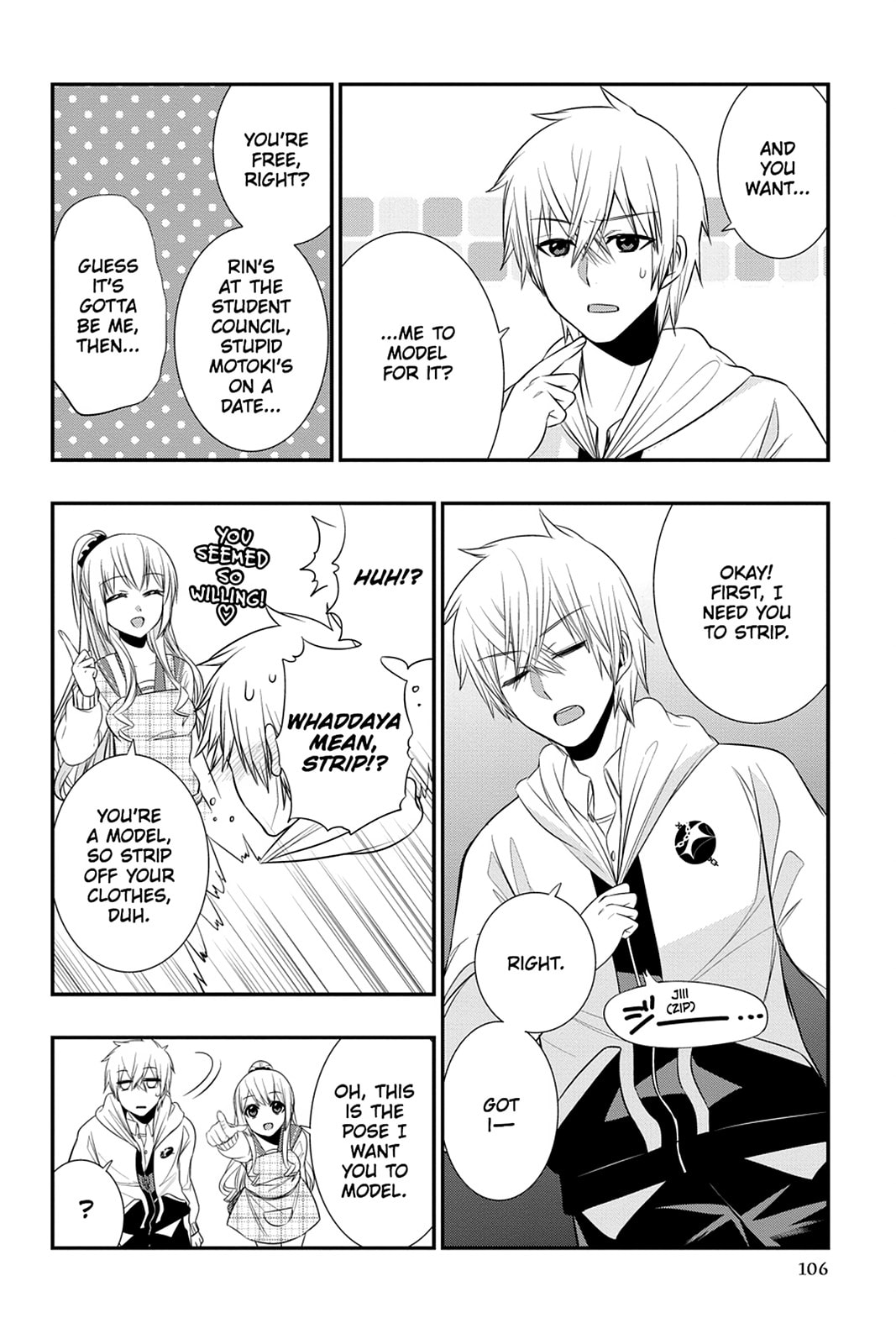 Read Strike the Blood chapter 28 image 17 on Lezhin