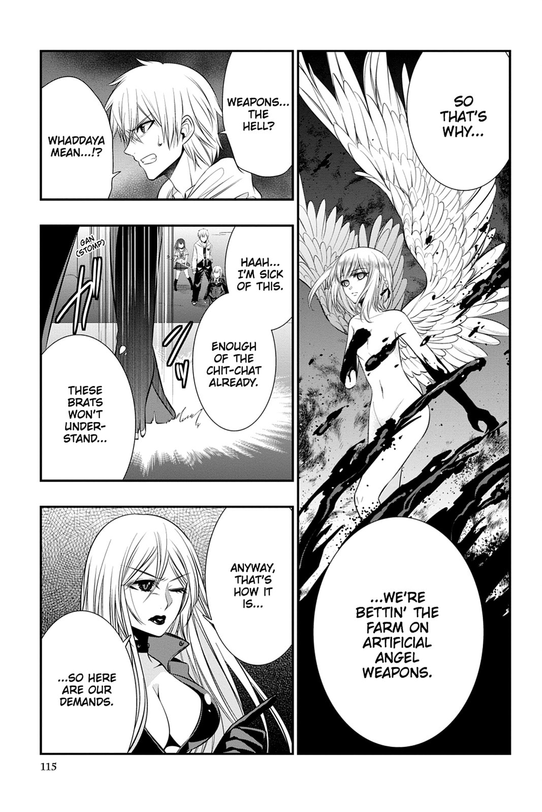 Read Strike the Blood chapter 35 image 6 on Lezhin