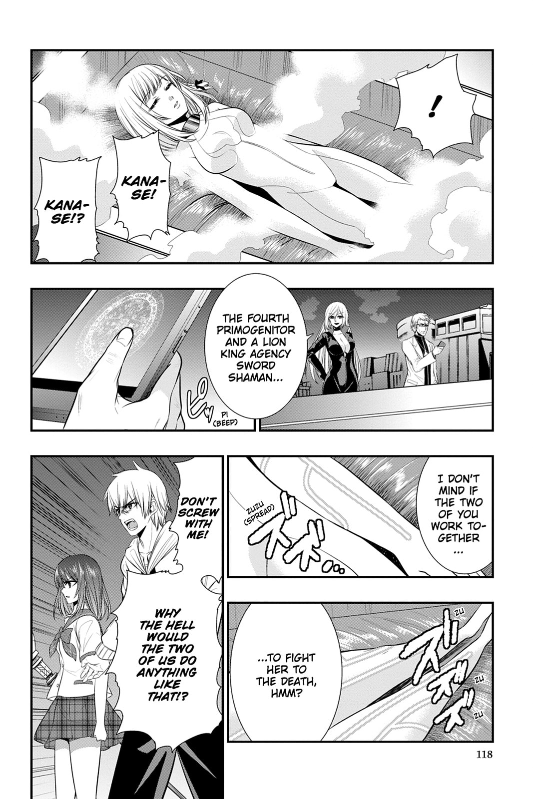 Read Strike the Blood chapter 35 image 9 on Lezhin