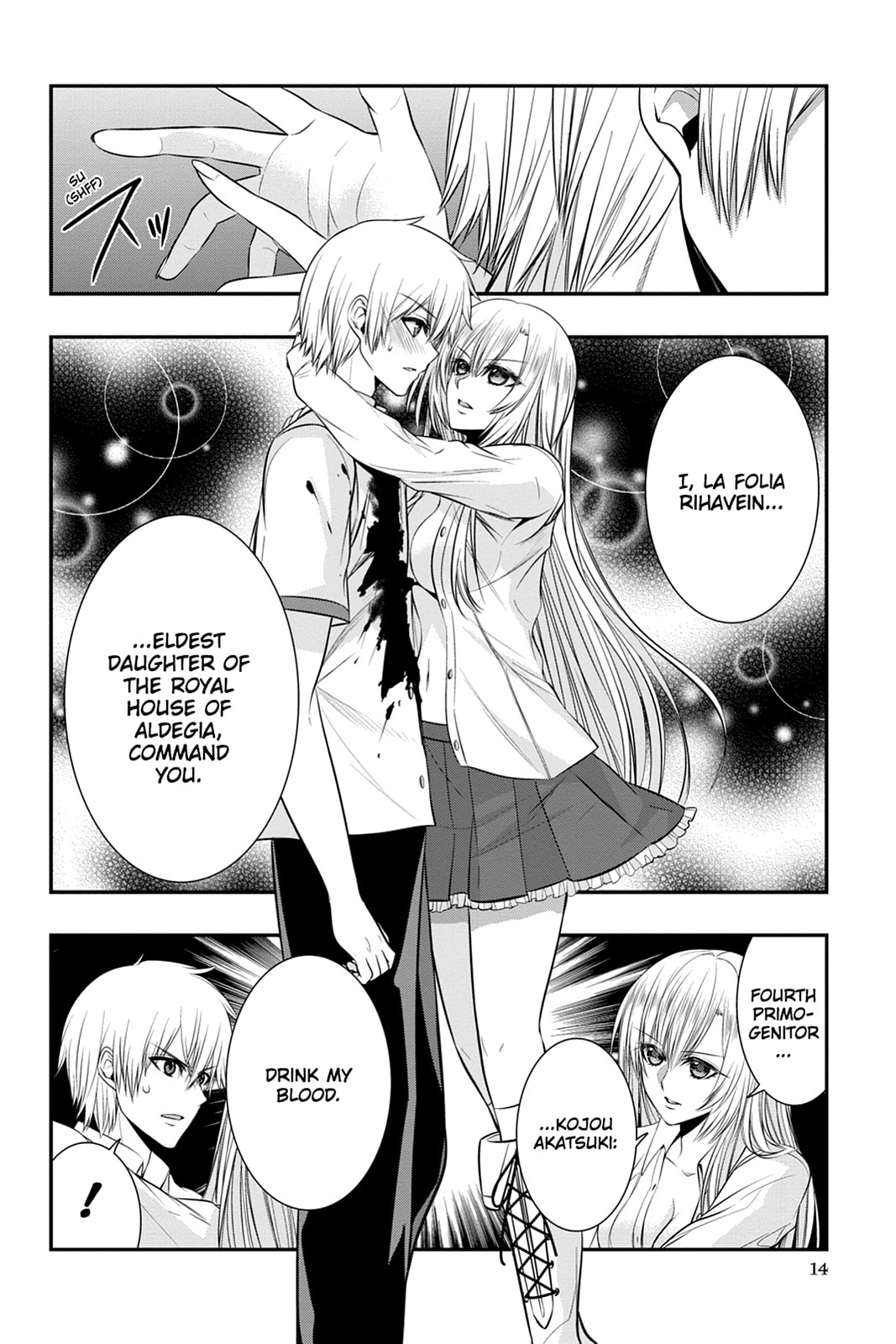 Read Strike the Blood chapter 37 image 11 on Lezhin