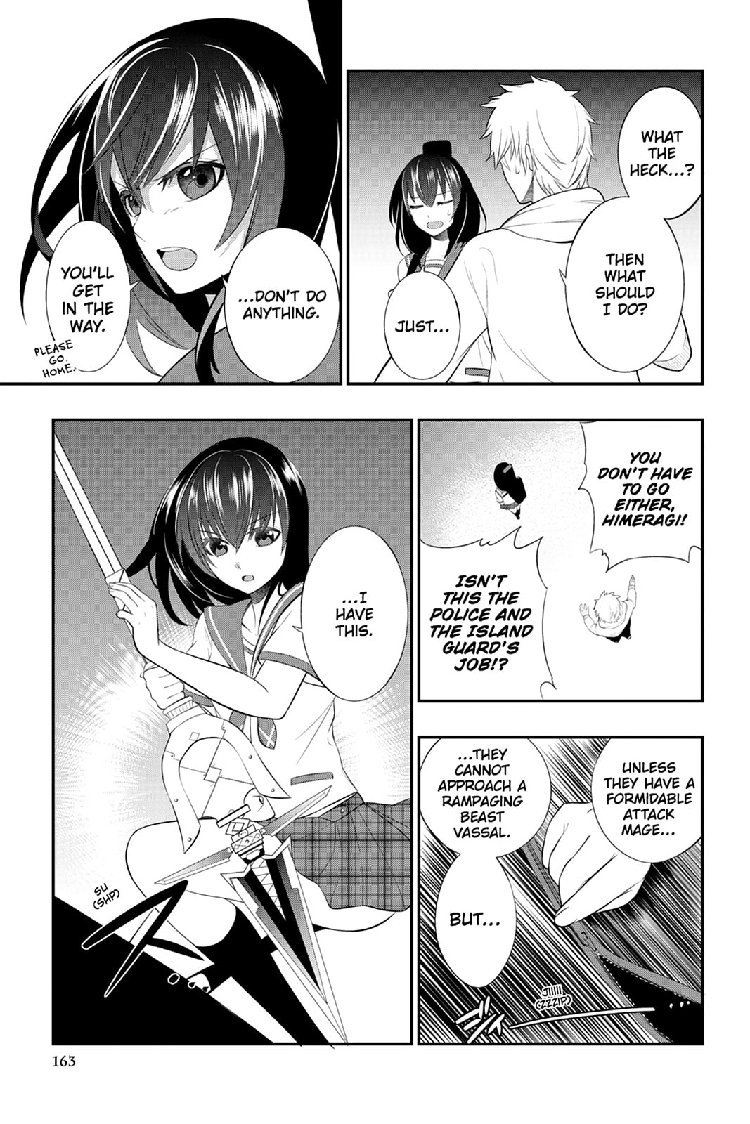 Read Strike the Blood chapter 5 image 4 on Lezhin