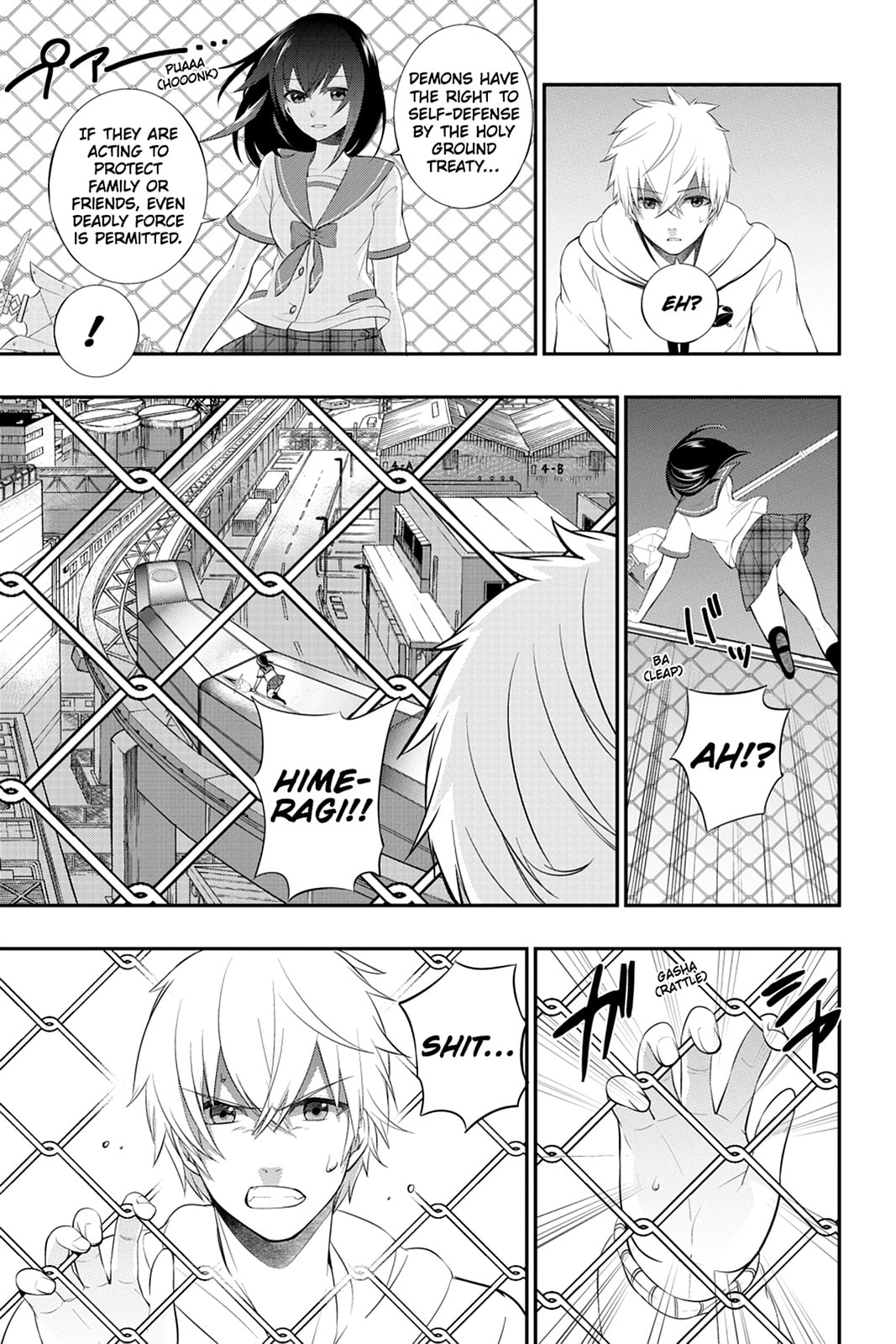 Read Strike the Blood chapter 5 image 6 on Lezhin