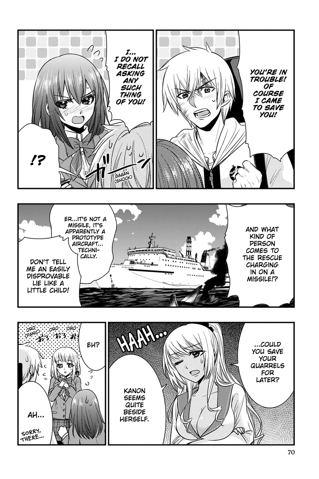 Read Strike the Blood chapter 50 image 3 on Lezhin