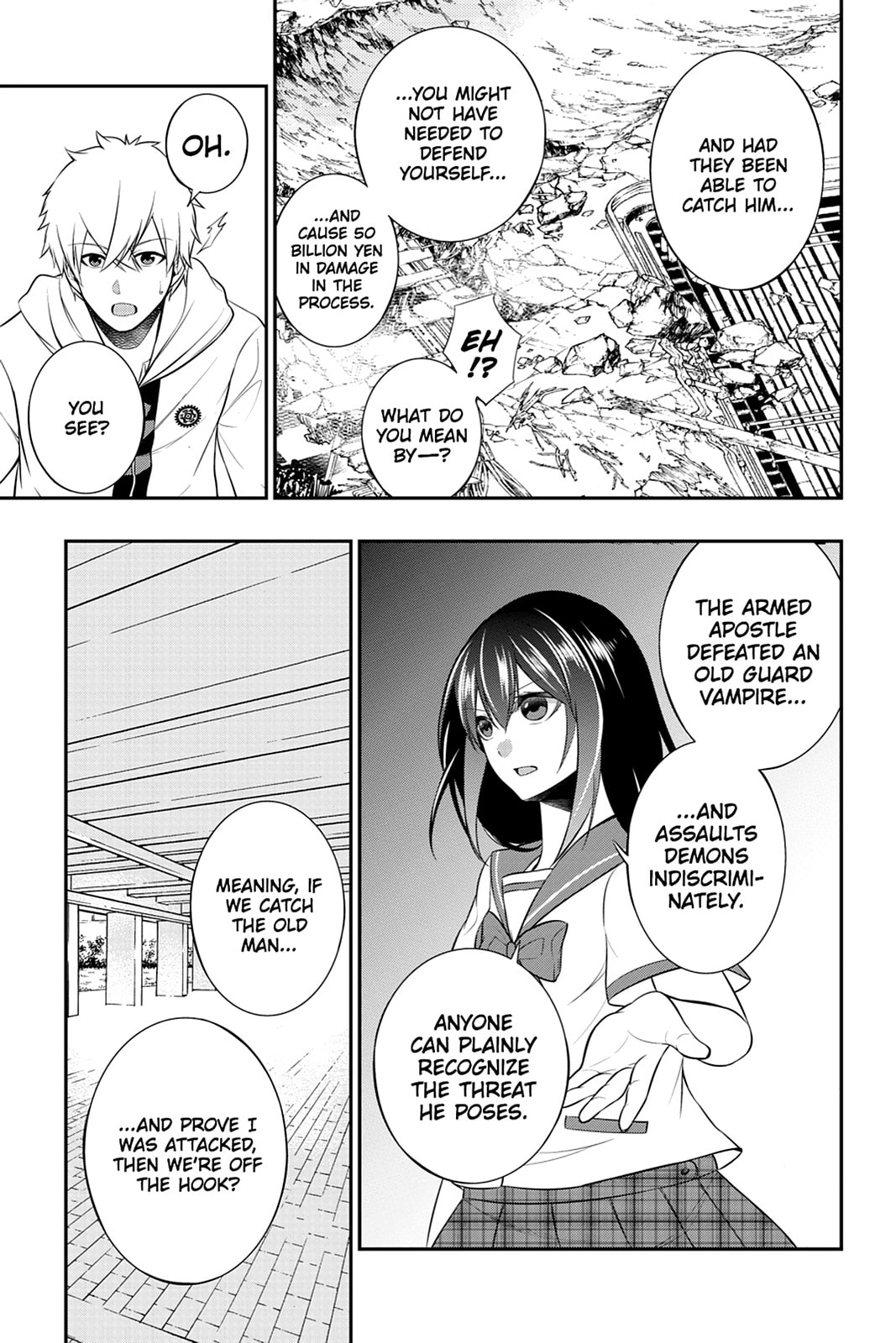 Read Strike the Blood chapter 7 image 10 on Lezhin