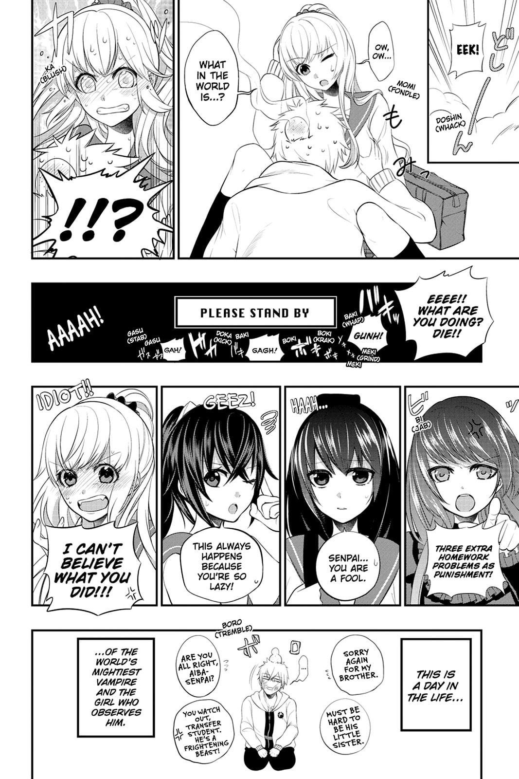 Read Strike the Blood chapter 9.5 image 7 on Lezhin