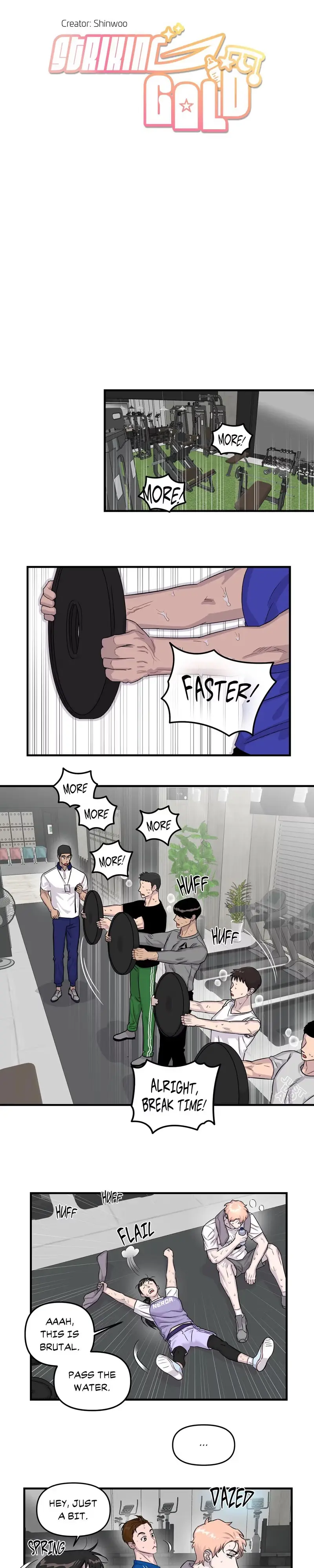 Read Striking Gold chapter 9 image 4 on Lezhin
