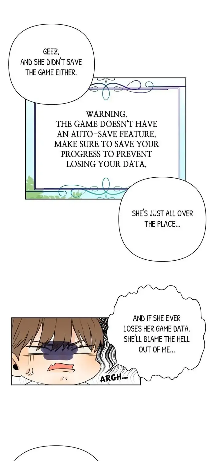 Stuck in My Sister's Dating Sim Chapter 1 page 46 - 