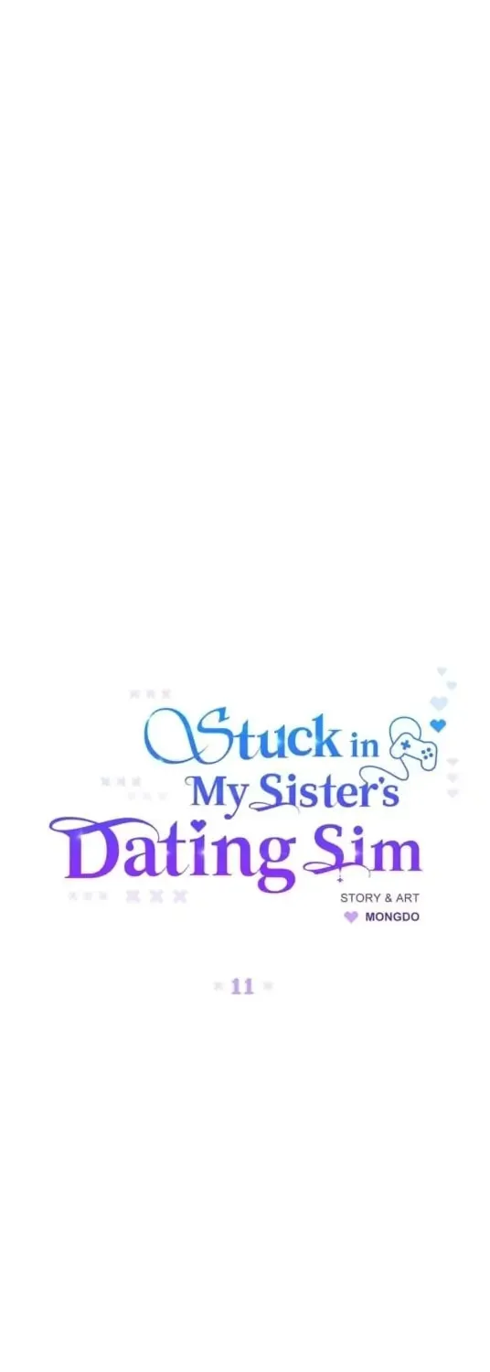 Stuck in My Sister's Dating Sim Chapter 11 page 1 - 