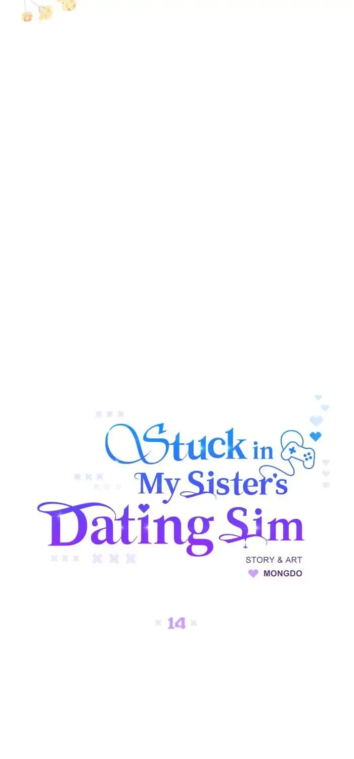Stuck in My Sister's Dating Sim Chapter 14 page 6 - 