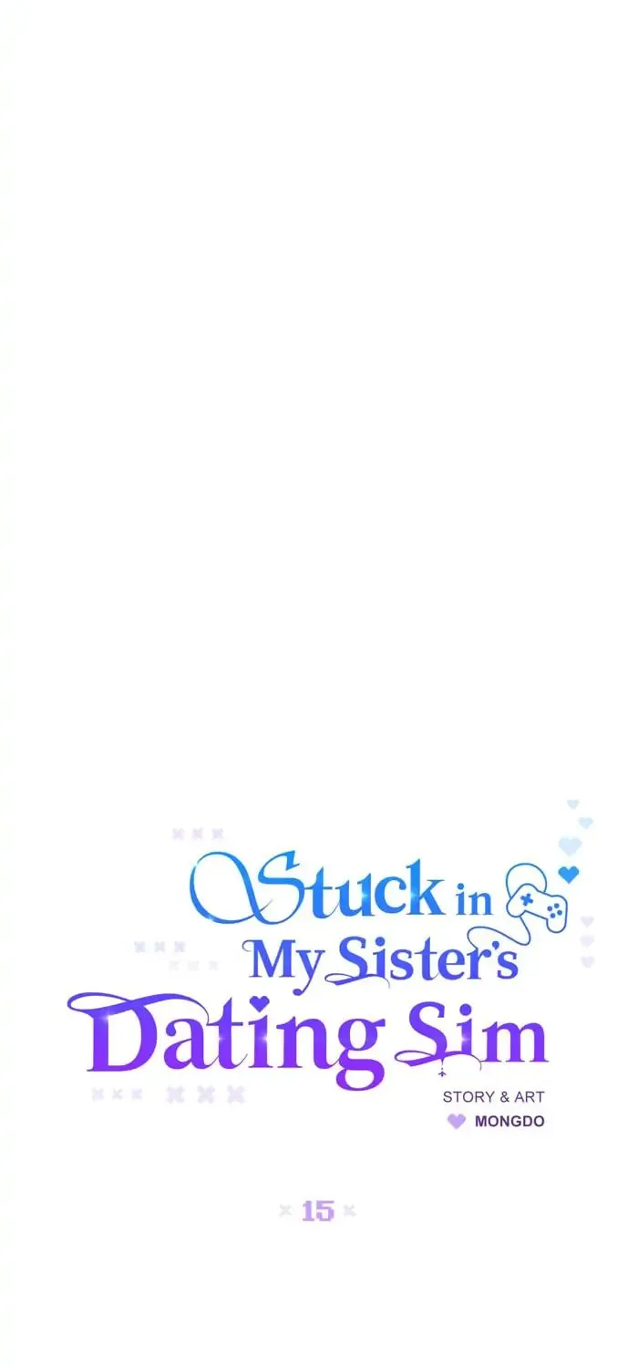 Stuck in My Sister's Dating Sim Chapter 15 page 8 - 