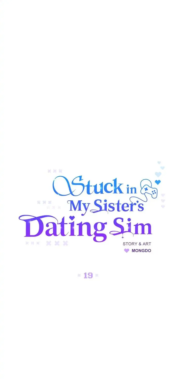 Stuck in My Sister's Dating Sim Chapter 19 page 12 - 