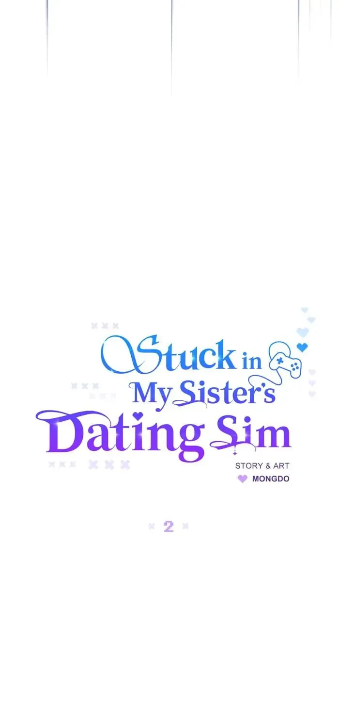 Stuck in My Sister's Dating Sim Chapter 2 page 22 - 