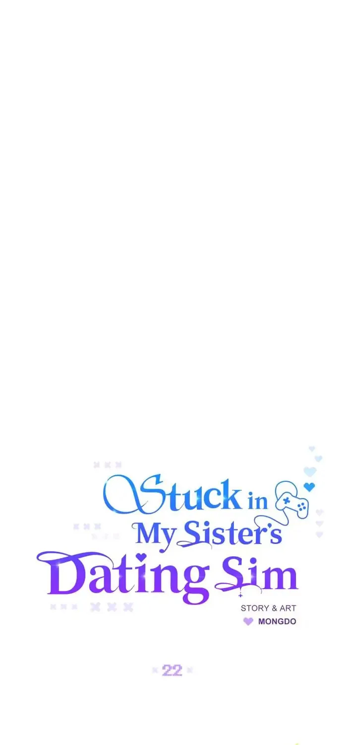 Stuck in My Sister's Dating Sim Chapter 22 page 9 - 