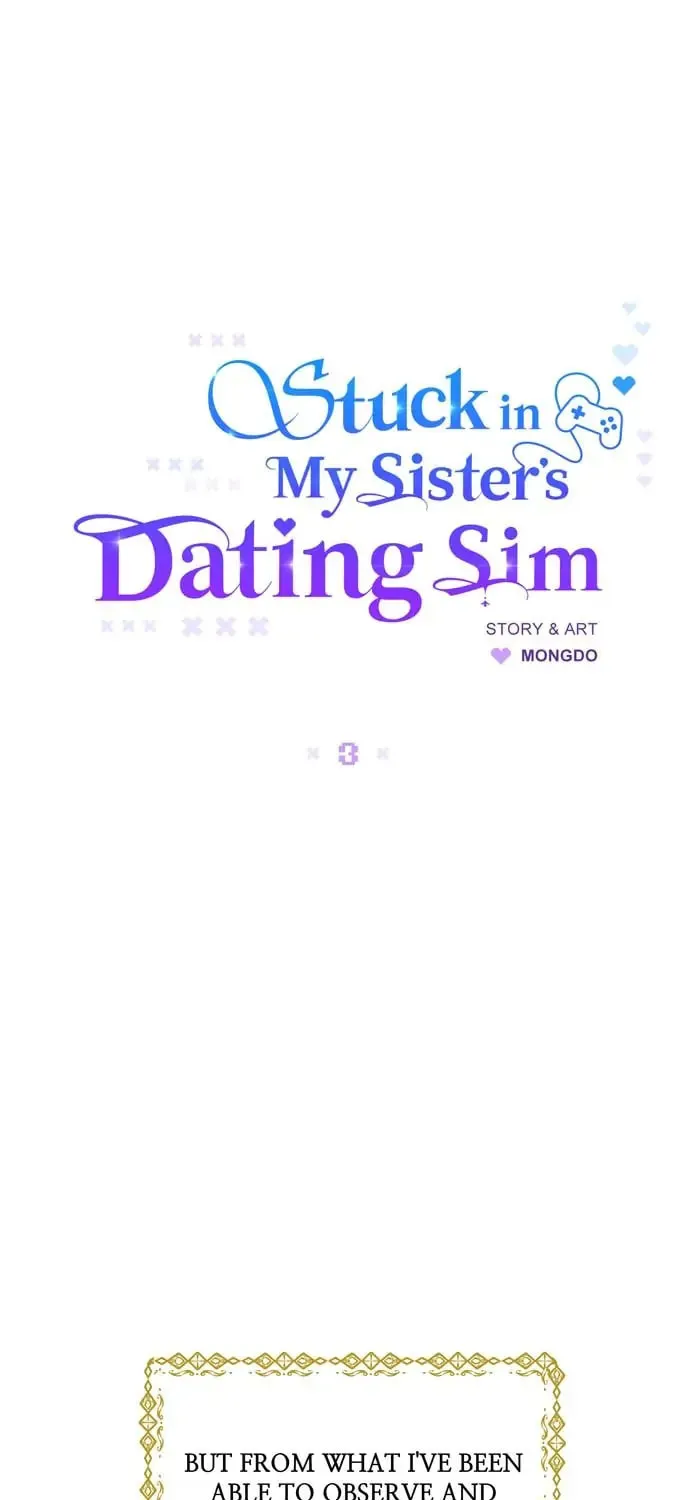 Stuck in My Sister's Dating Sim Chapter 3 page 6 - 