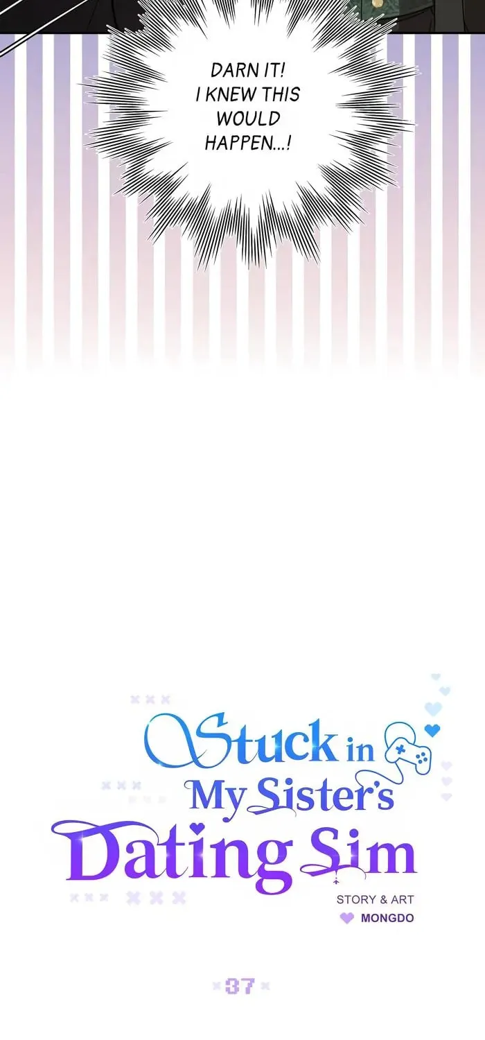Stuck in My Sister's Dating Sim Chapter 37 page 23 - 