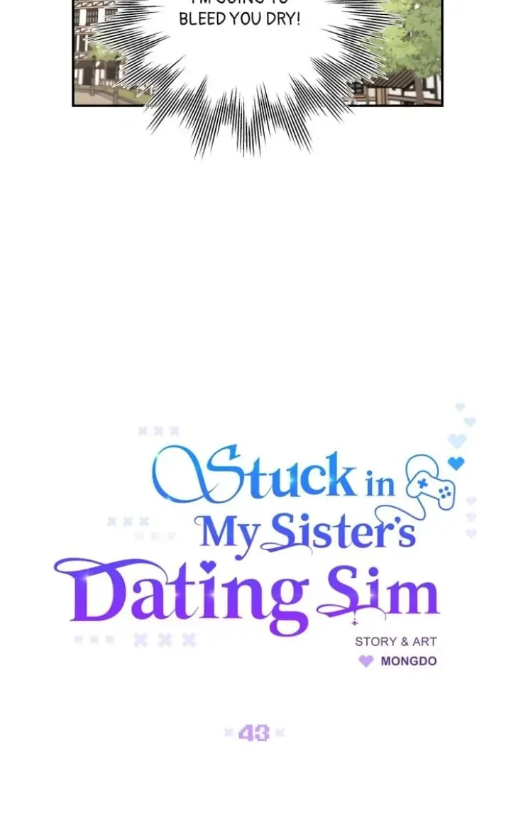 Stuck in My Sister's Dating Sim Chapter 43 page 17 - 