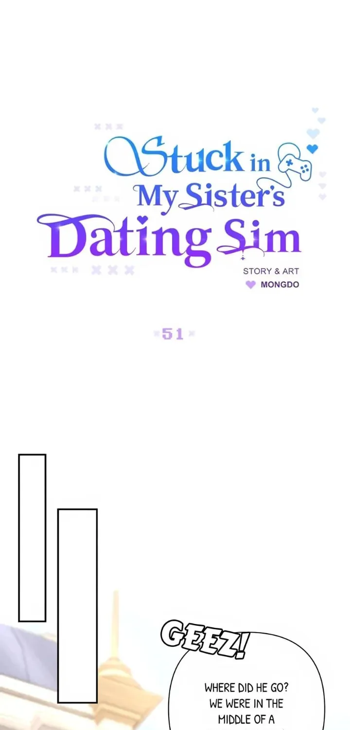 Stuck in My Sister's Dating Sim Chapter 51 page 11 - 
