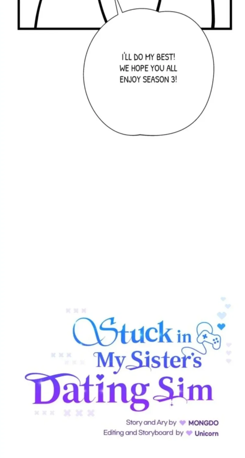 Stuck in My Sister's Dating Sim Chapter 55 page 24 - 