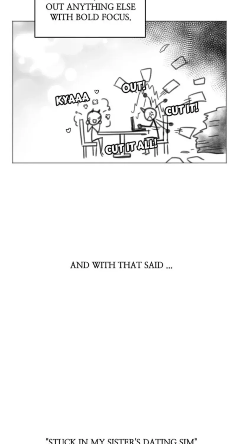 Stuck in My Sister's Dating Sim Chapter 55 page 10 - 