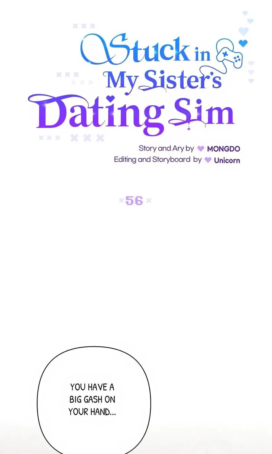 Stuck in My Sister's Dating Sim Chapter 56 page 23 - 