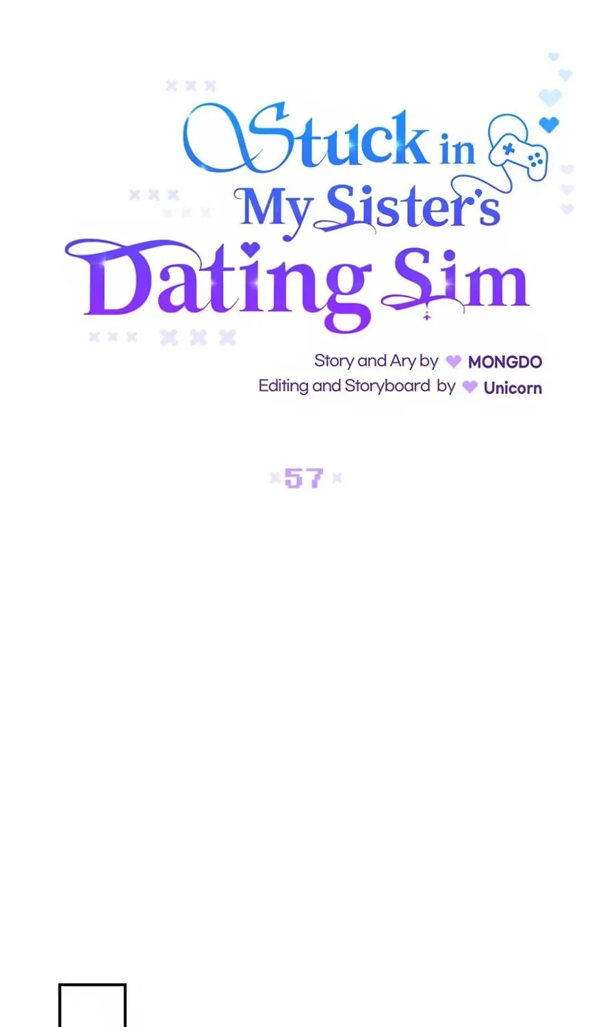 Stuck in My Sister's Dating Sim Chapter 57 page 24 - 