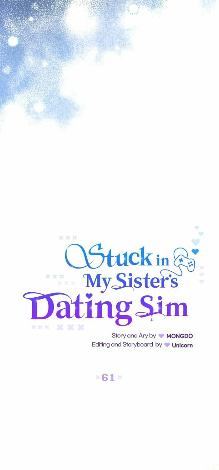 Stuck in My Sister's Dating Sim Chapter 61 page 13 - 