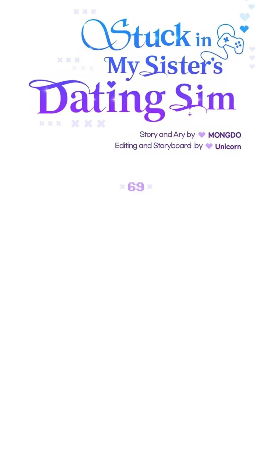 Stuck in My Sister's Dating Sim Chapter 69 page 15 - 