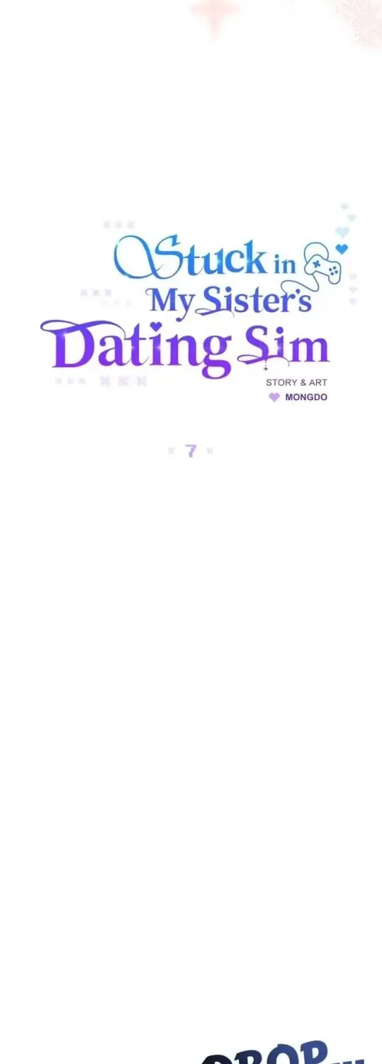 Stuck in My Sister's Dating Sim Chapter 7 page 17 - 