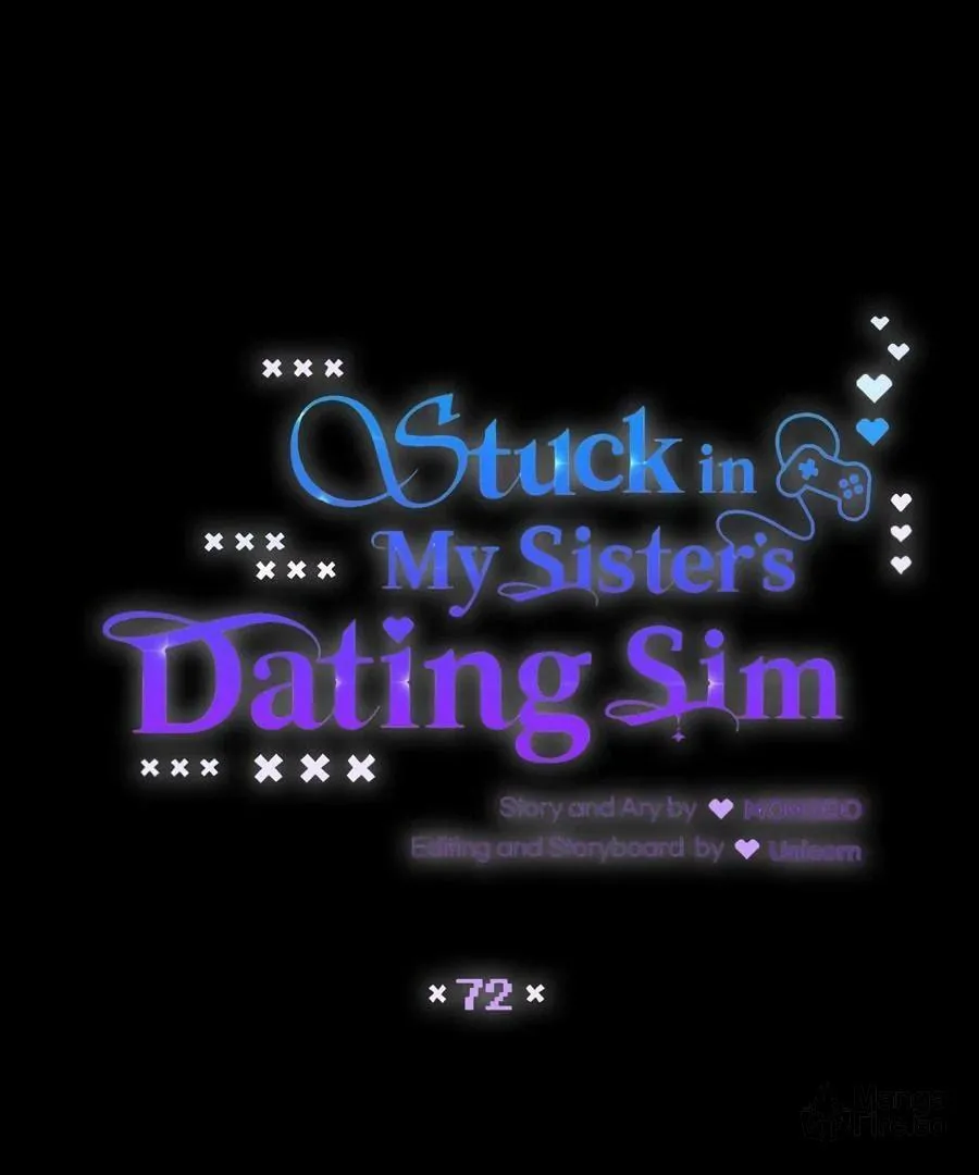 Stuck in My Sister's Dating Sim Chapter 72 page 24 - 