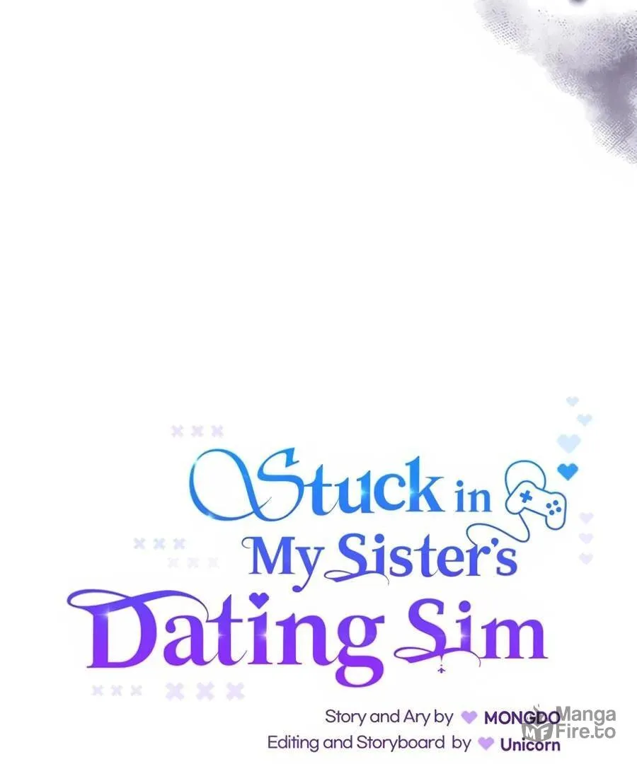 Stuck in My Sister's Dating Sim Chapter 79 page 40 - 