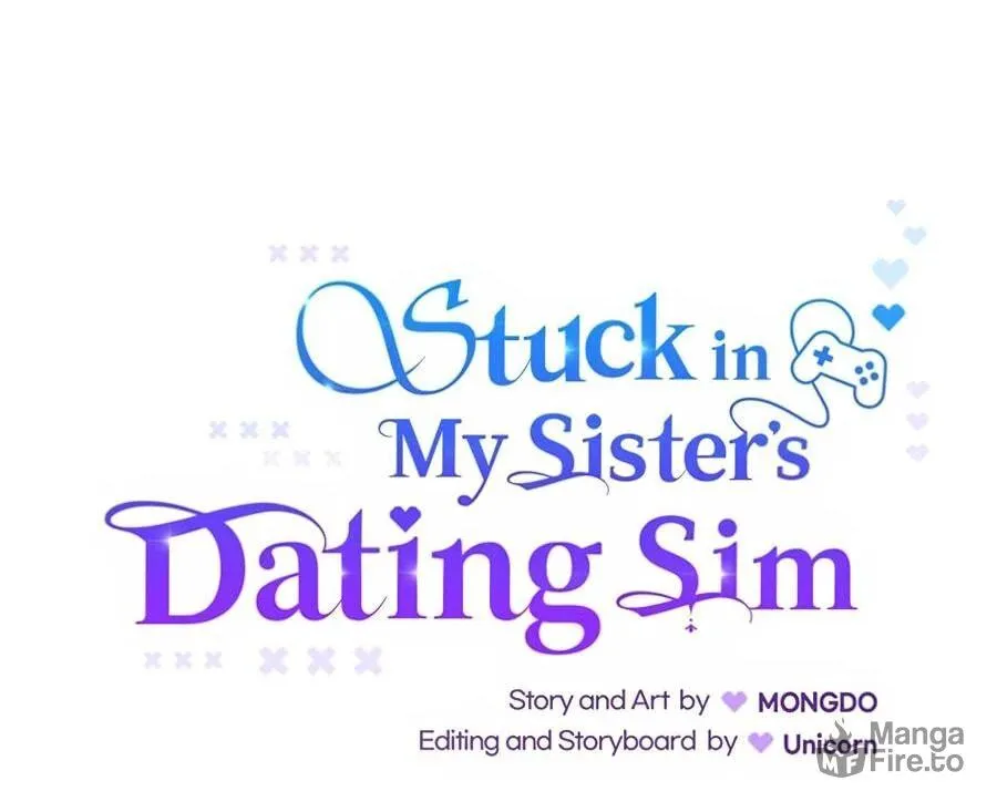 Stuck in My Sister's Dating Sim Chapter 83 page 14 - 