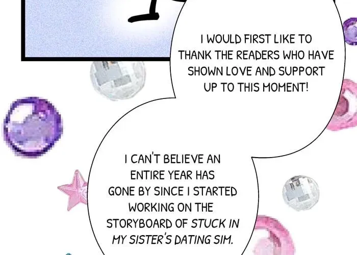 Stuck in My Sister's Dating Sim Chapter 84.5 page 31 - 