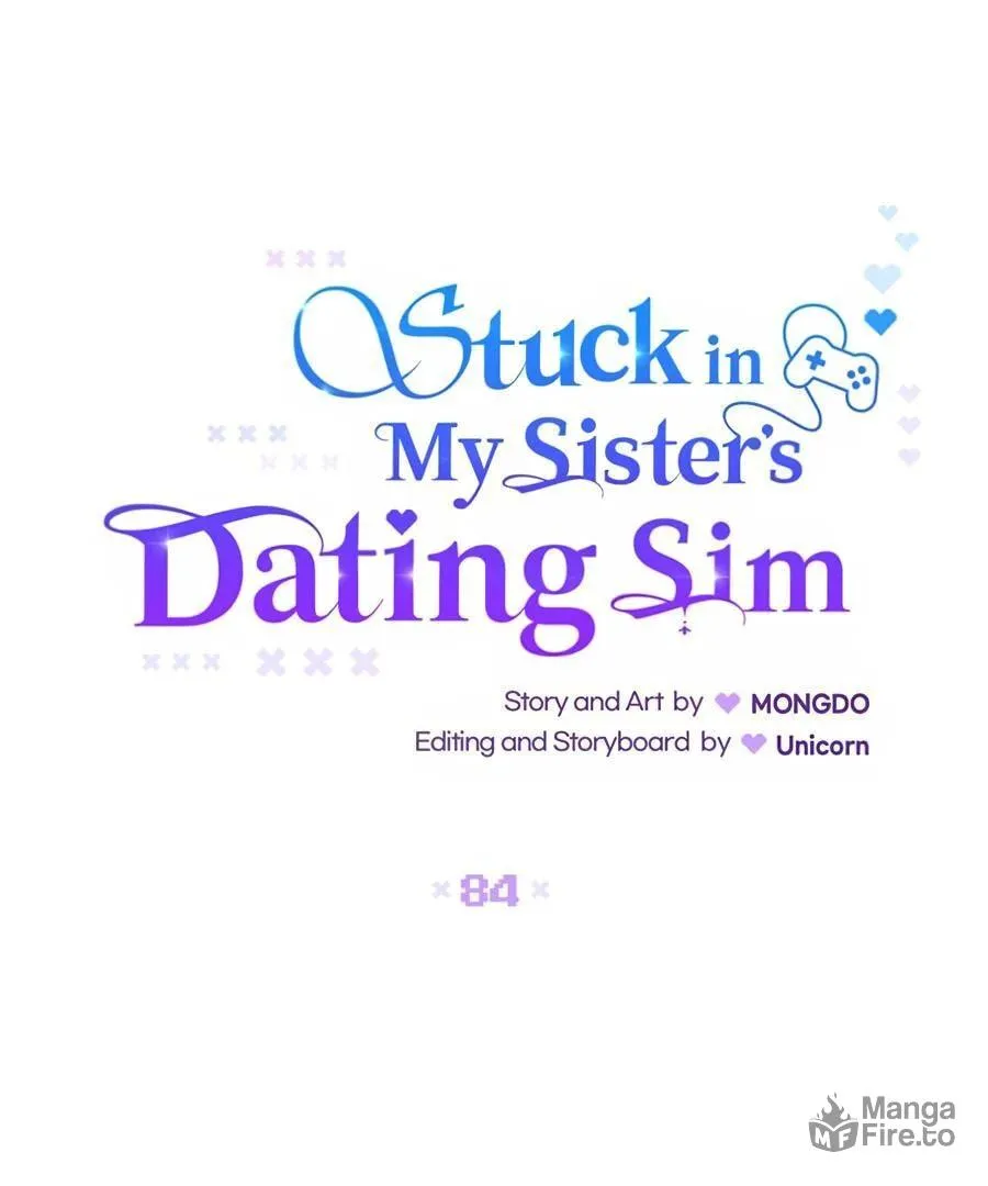 Stuck in My Sister's Dating Sim Chapter 84 page 24 - 