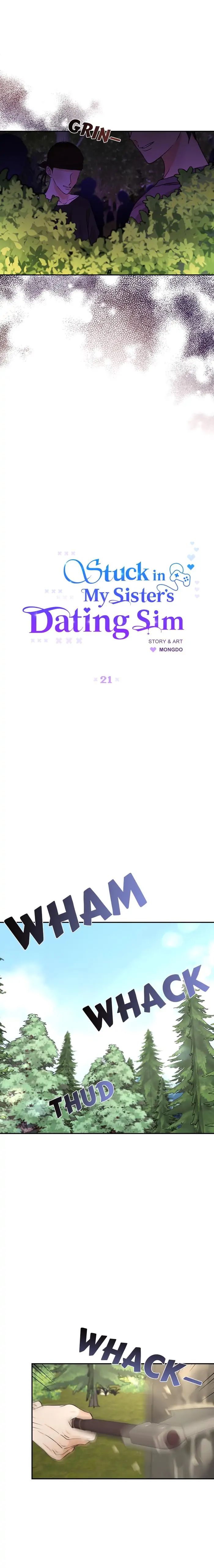Stuck in My Sister’s Dating Sim Chapter 21 page 6 - 