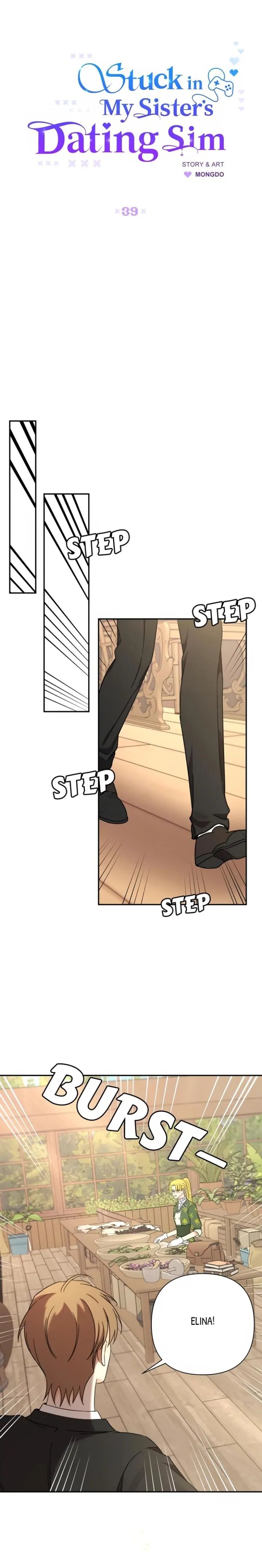 Stuck in My Sister’s Dating Sim Chapter 39 page 9 - 
