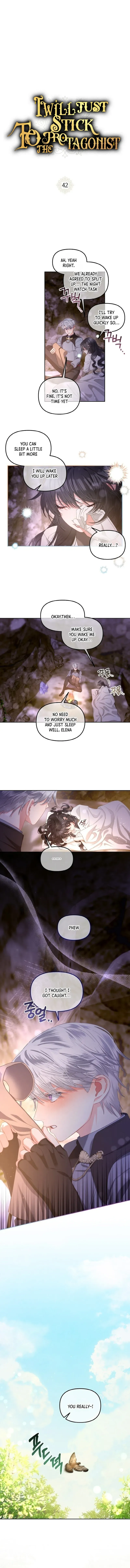 Read Stuck With the Protagonist chapter 42 image 1 on Lezhin