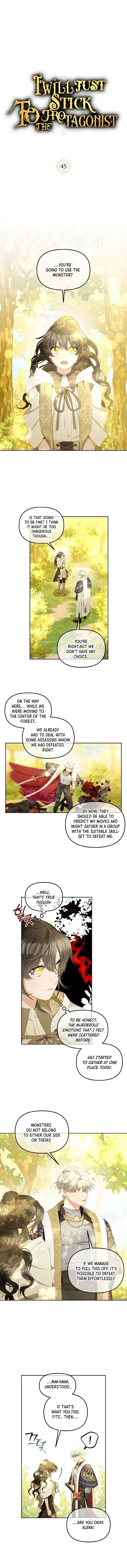 Read Stuck With the Protagonist chapter 45 image 1 on Lezhin