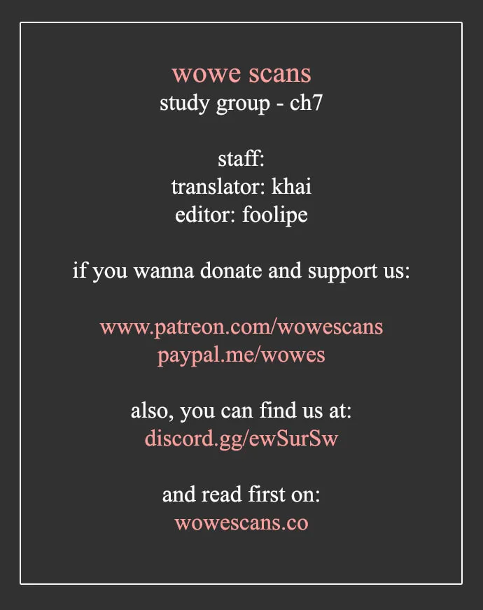 Read Study Group chapter 7 image 0 on Lezhin