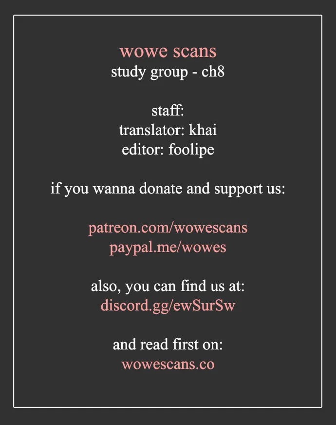 Read Study Group chapter 8 image 0 on Lezhin