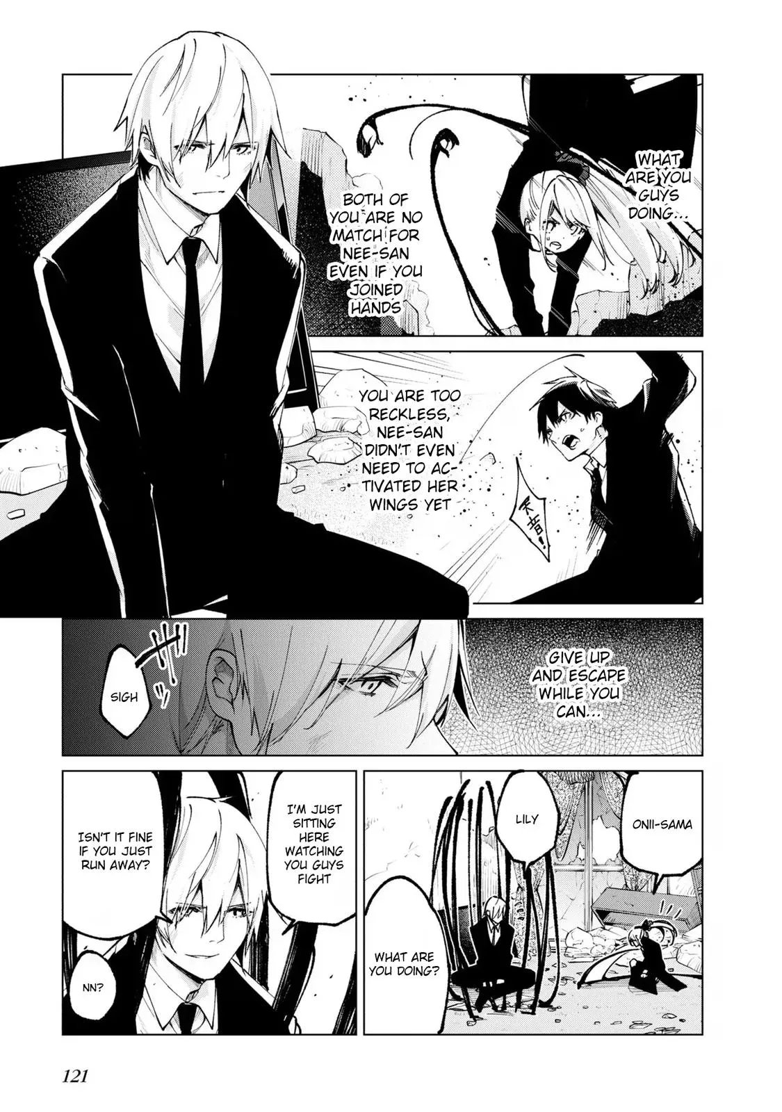 Read Stupid Angel Dances with the Devil chapter 71 image 8 on Lezhin