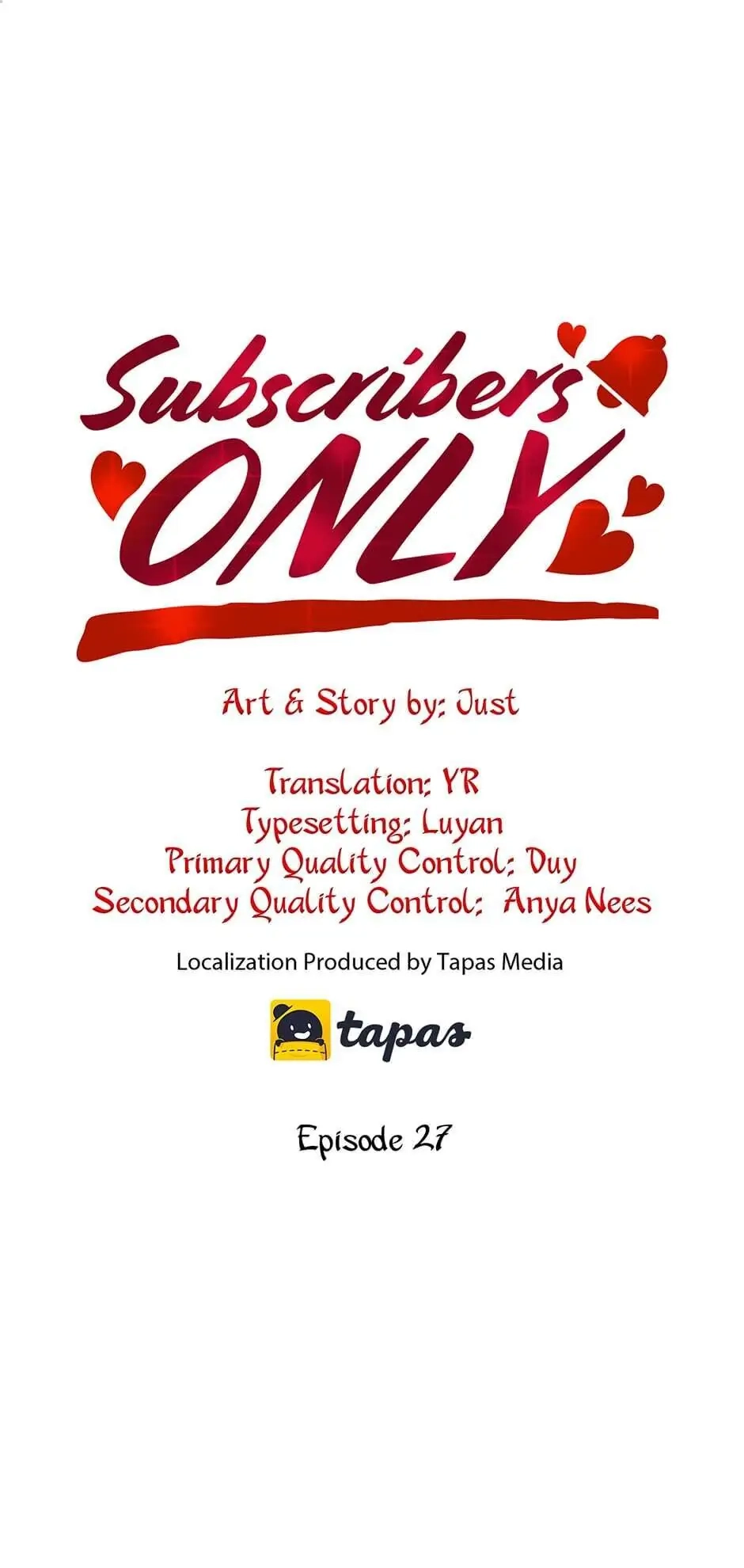 Read Subscribers Only chapter 27 image 9 on Lezhin