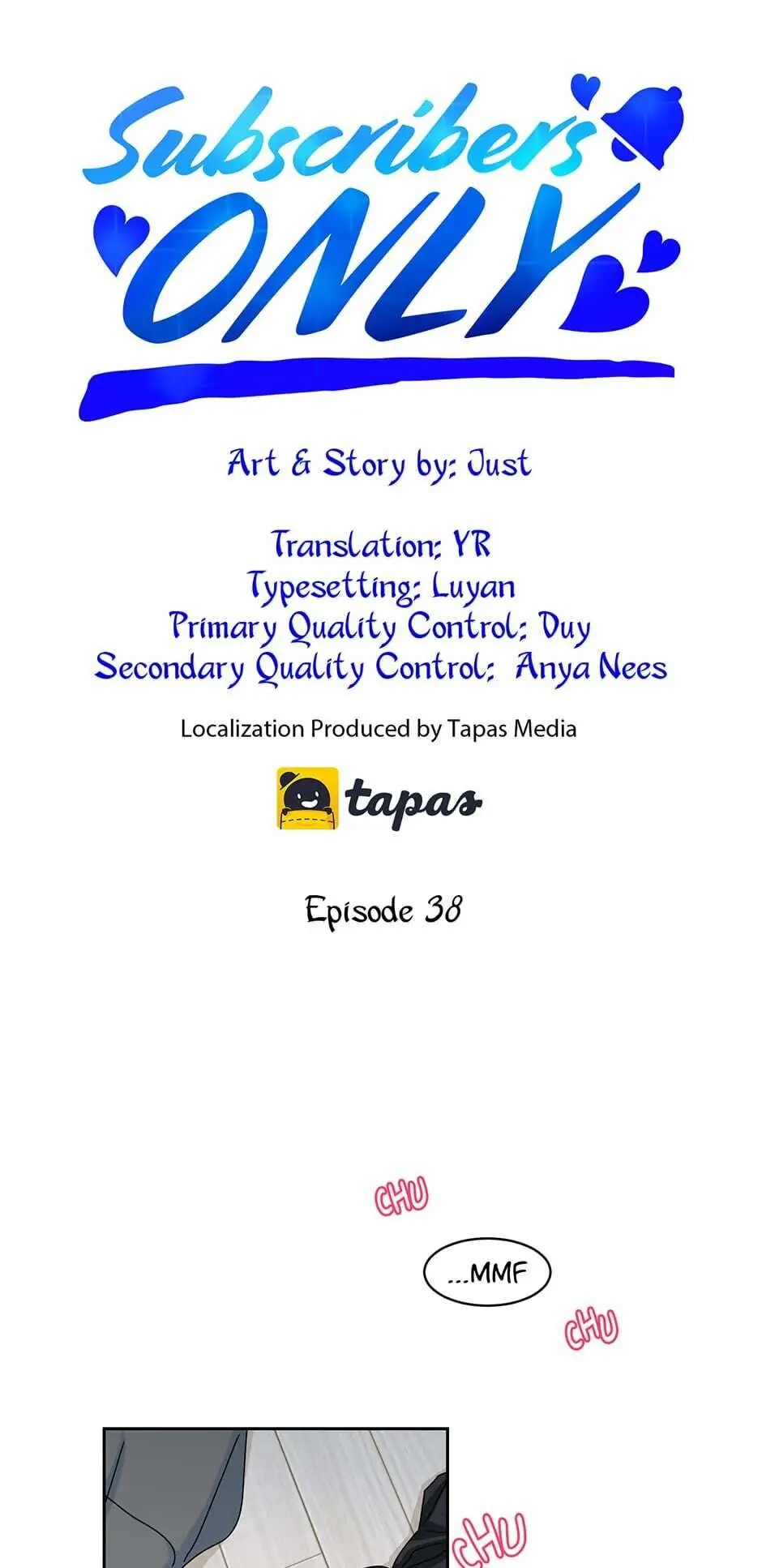 Read Subscribers Only chapter 38 image 0 on Lezhin