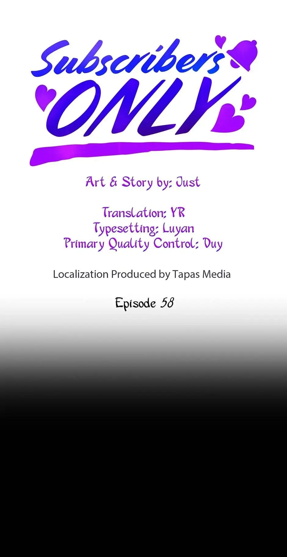 Read Subscribers Only chapter 56 image 0 on Lezhin